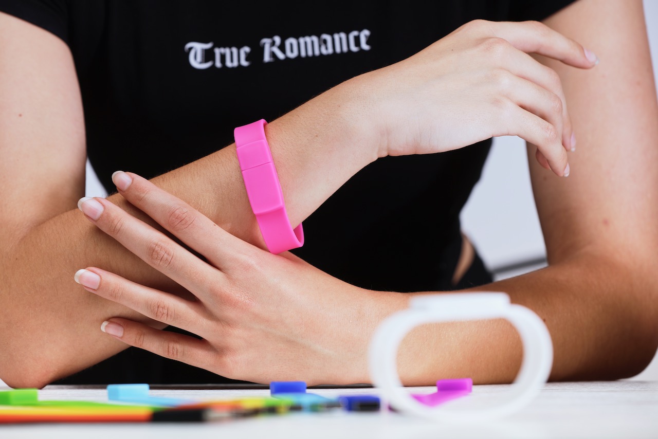 Bracelet silicone USB