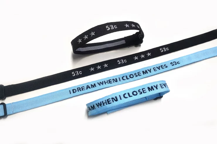 Bracelets en Tissu Coton (Jacquard)