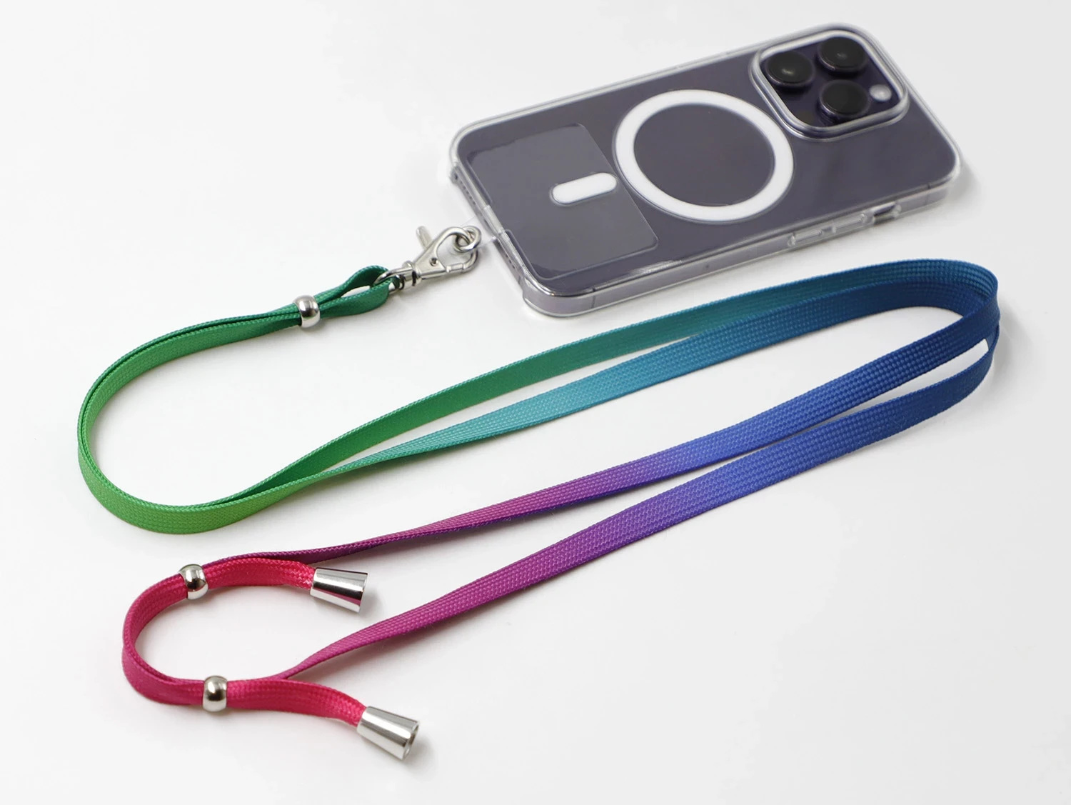 Lot De 6 Lanières Téléphone Tour De Cou Universelles - Collier Réglable Pour Smartphones